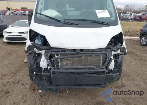 2024 Ram Promaster 2500 Tradesman High Roof 159 Wb W/Pass Seat from USA, damaged, VIN 3C6LRVDG8RE136931
